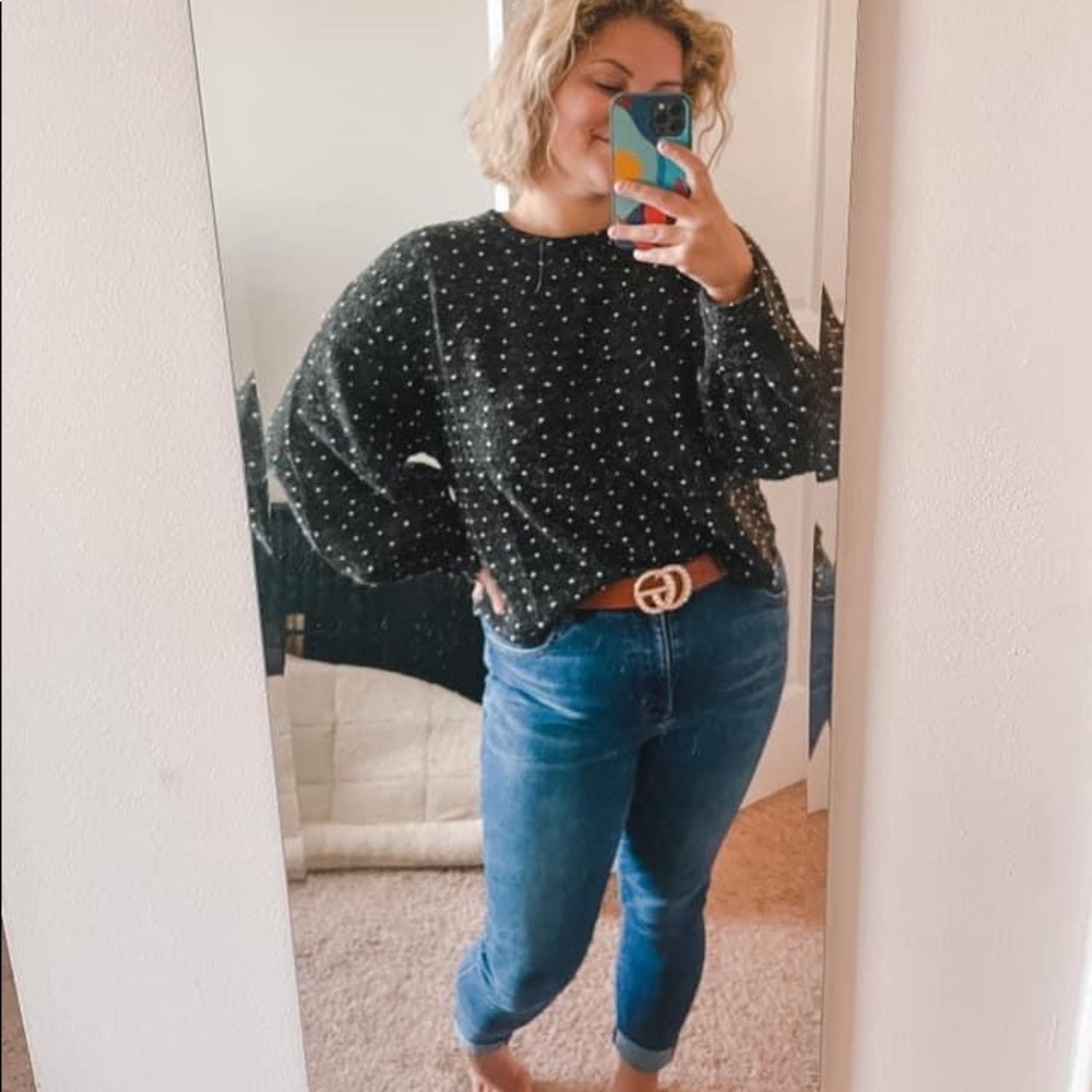 With the Warmth Sweater, Black